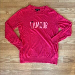 Banana Republic Women’s Redish Pinkish  Sweater LAMOUR Sz M